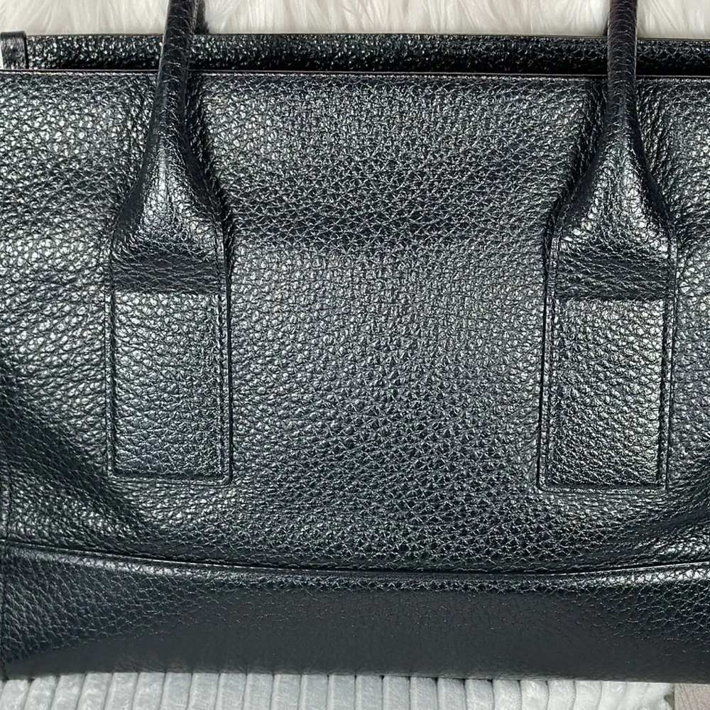 KATE SPADE NEW YORK designer iconic large pebbled leather bag gorgeous like new